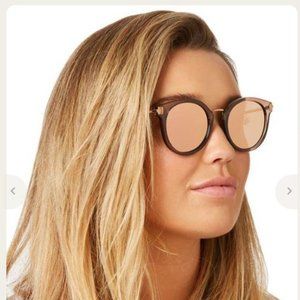 LE SPECS - Last Dance Sunglasses in Mocha - NWT